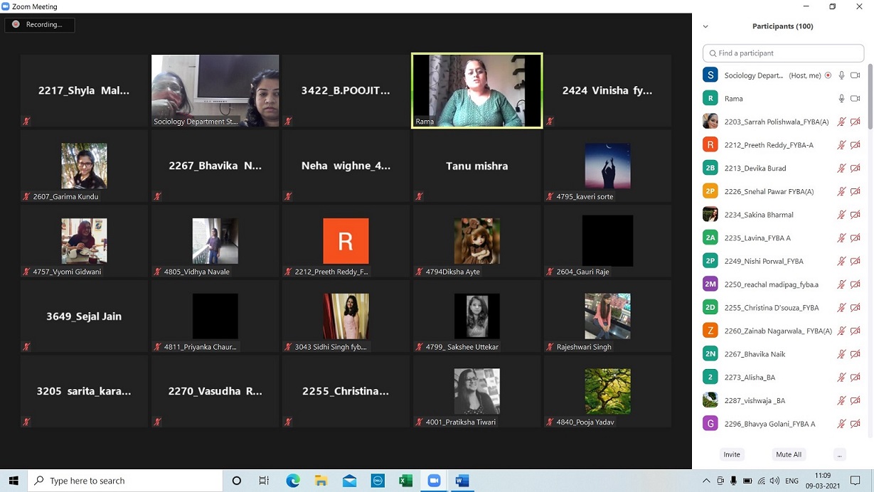 Attendence-Gender violence session 1